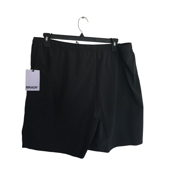 Tom Brady Brand Shorts Men's Size XXL Ink Black Zero Weight Lined - Picture 1 of 5